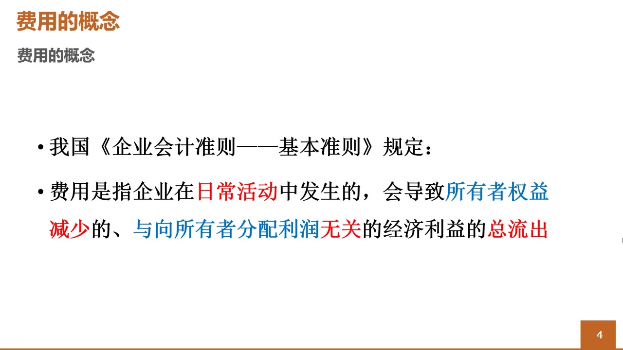 12.1费用的概念+生产成本哔哩哔哩bilibili