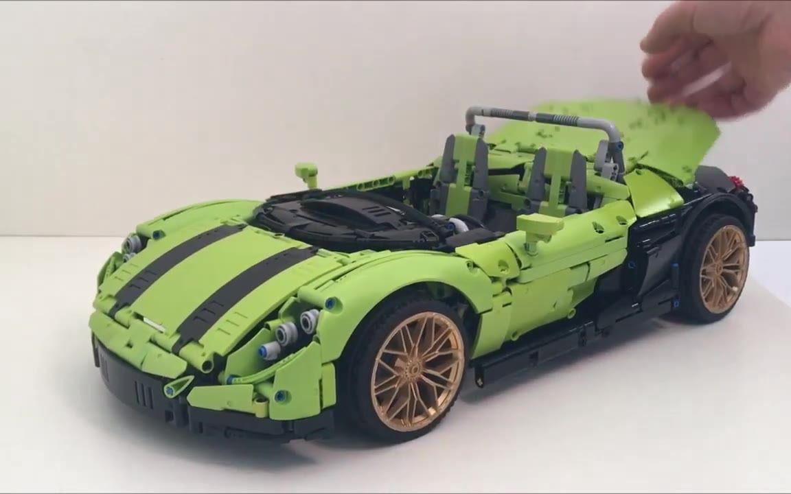 【乐高moc】42115 兰博基尼改 雷诺sport spider