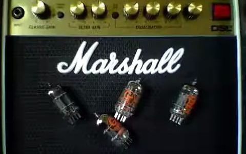 【电子管对比】Marshall DSL1  12AX7 12AT7 12AY7 12AU7哔哩哔哩bilibili