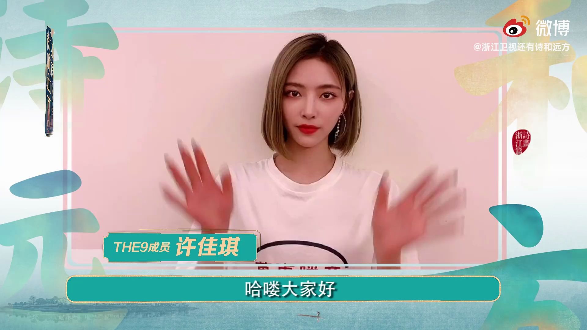 【the9】【许佳琪】为她的家乡——临海打call_哔哩哔哩_bilibili