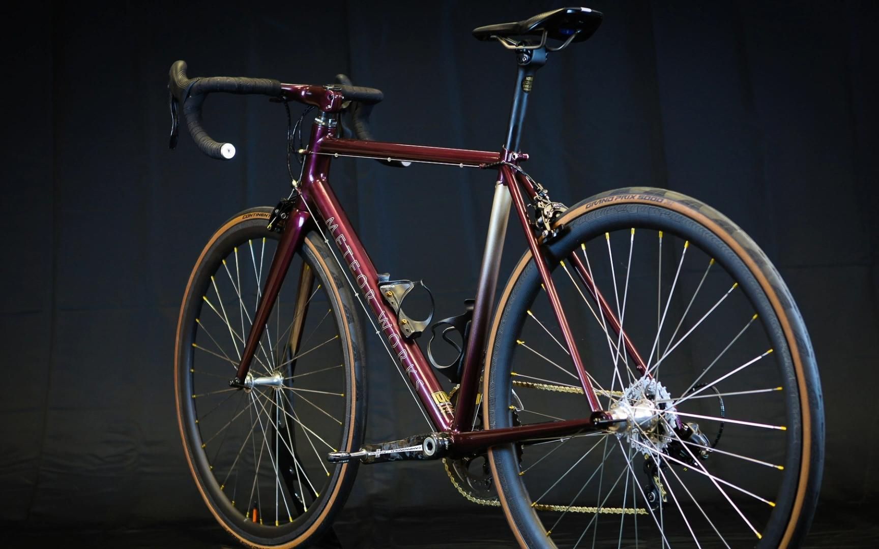 meteor works定制公路自行车建造 从设计焊接车架开始