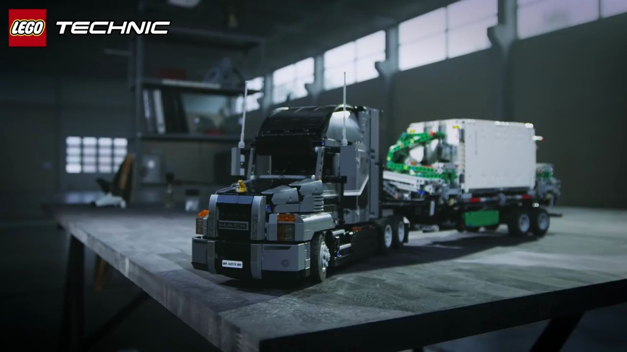 乐高科技组42078马克大卡车
