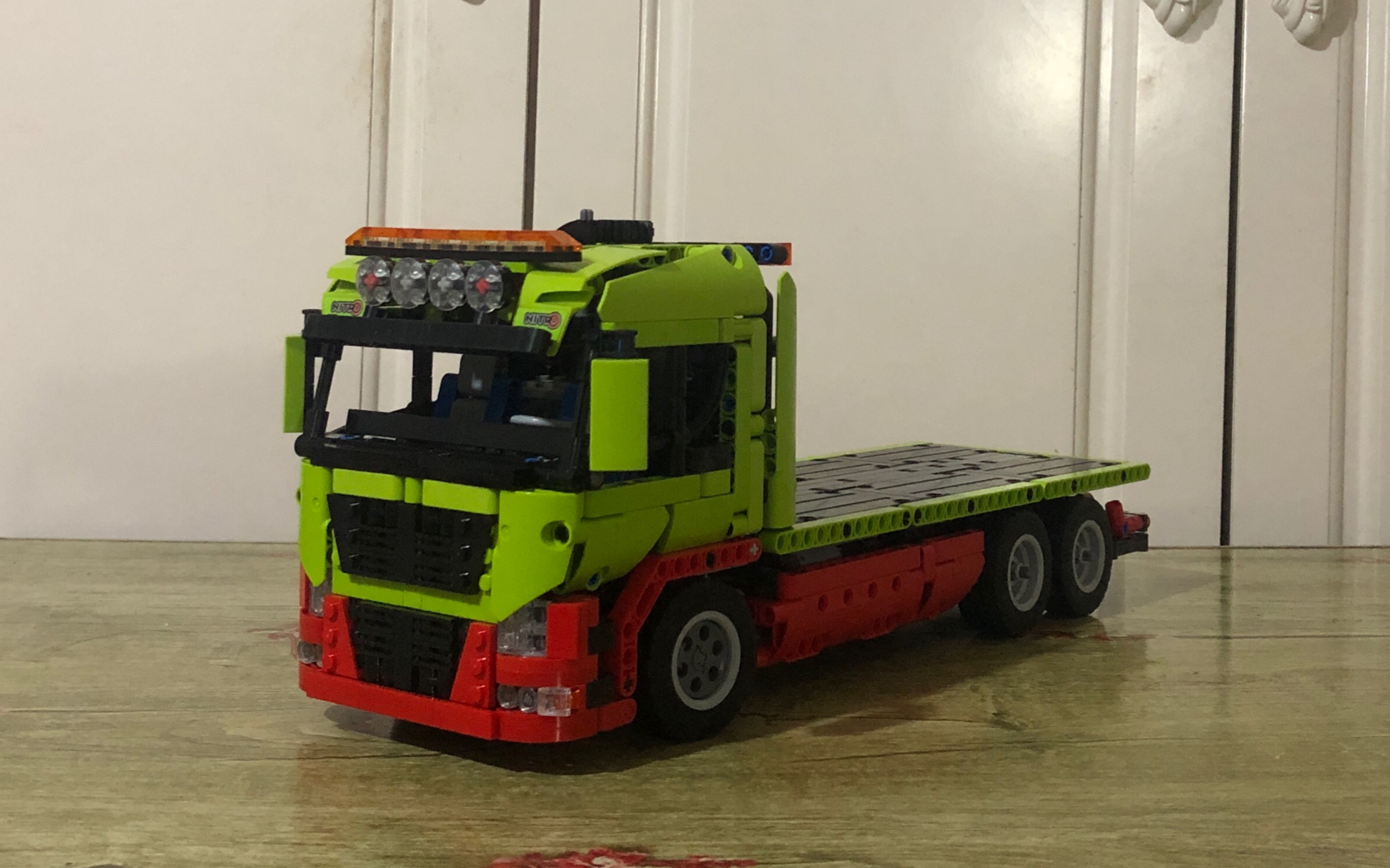 乐高浅绿色8109(微改)