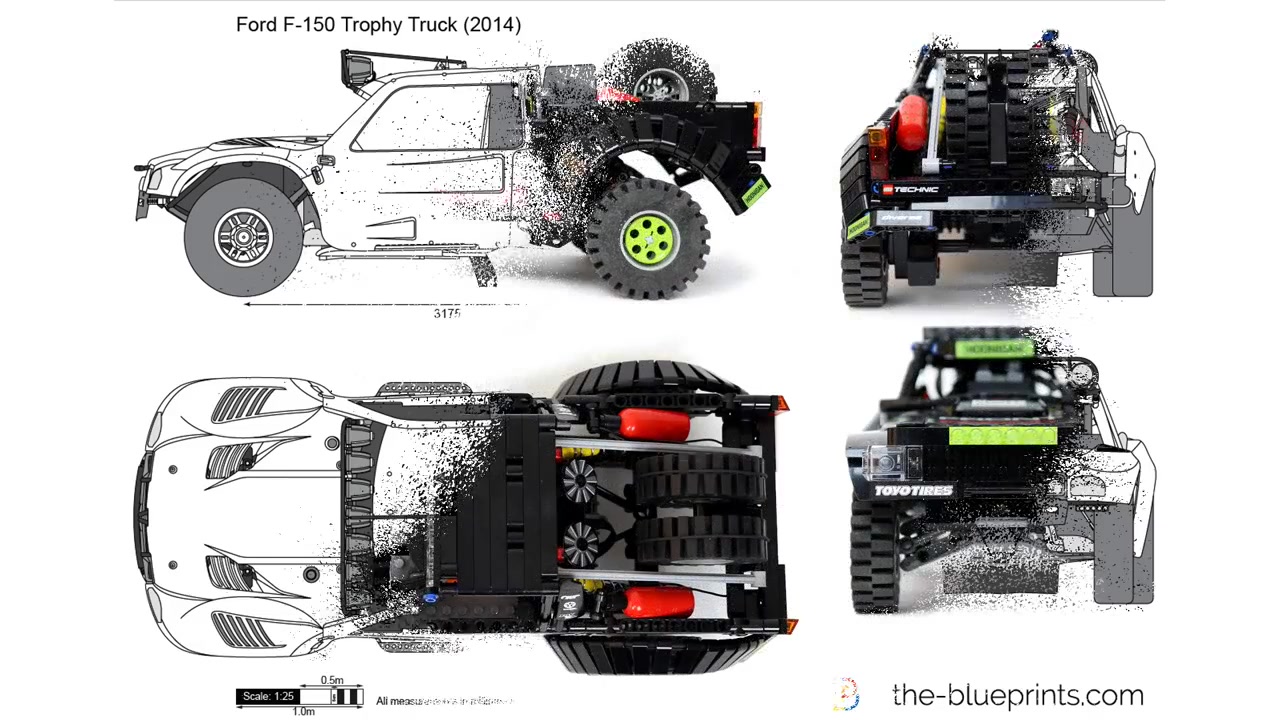 lego 福特猛禽superfast奖杯卡车_哔哩哔哩_bilibili