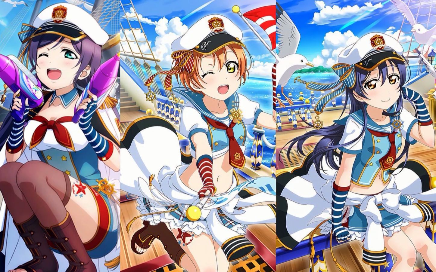 绘希花凛海鸟如果lily组团追人