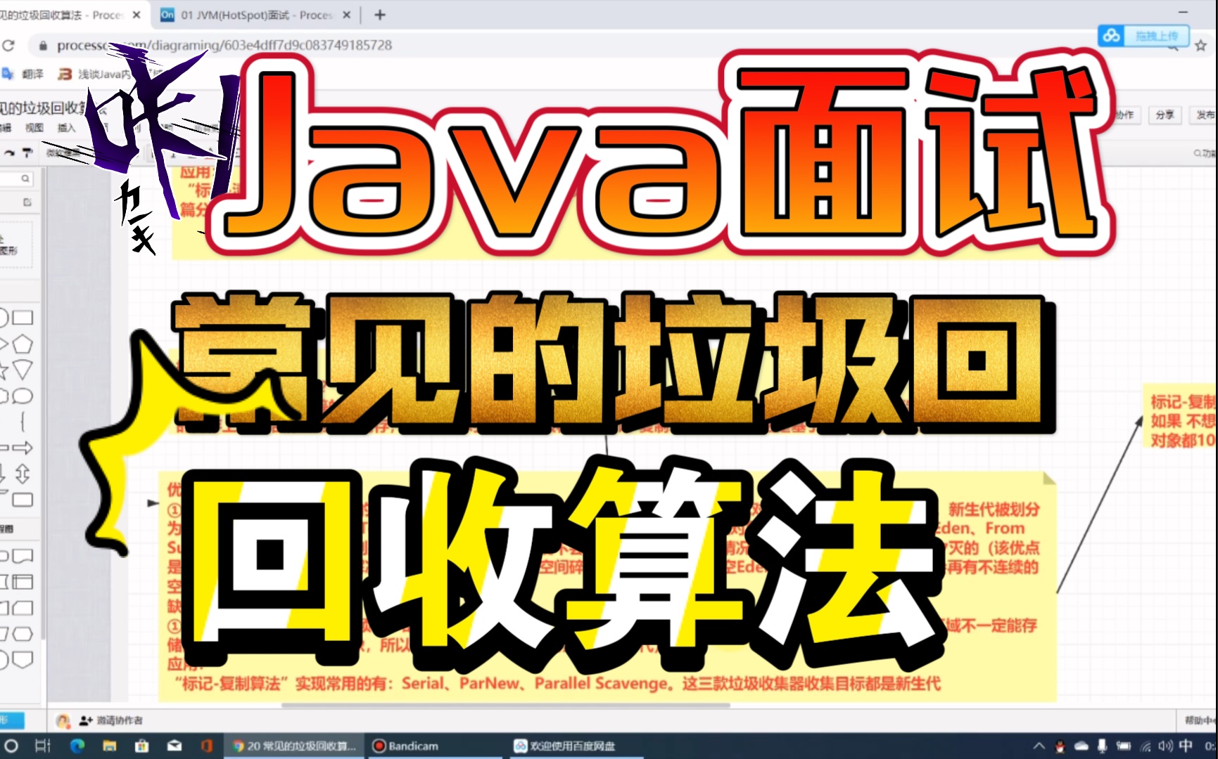 【Java面试】常见的垃圾回收算法及优缺点哔哩哔哩bilibili