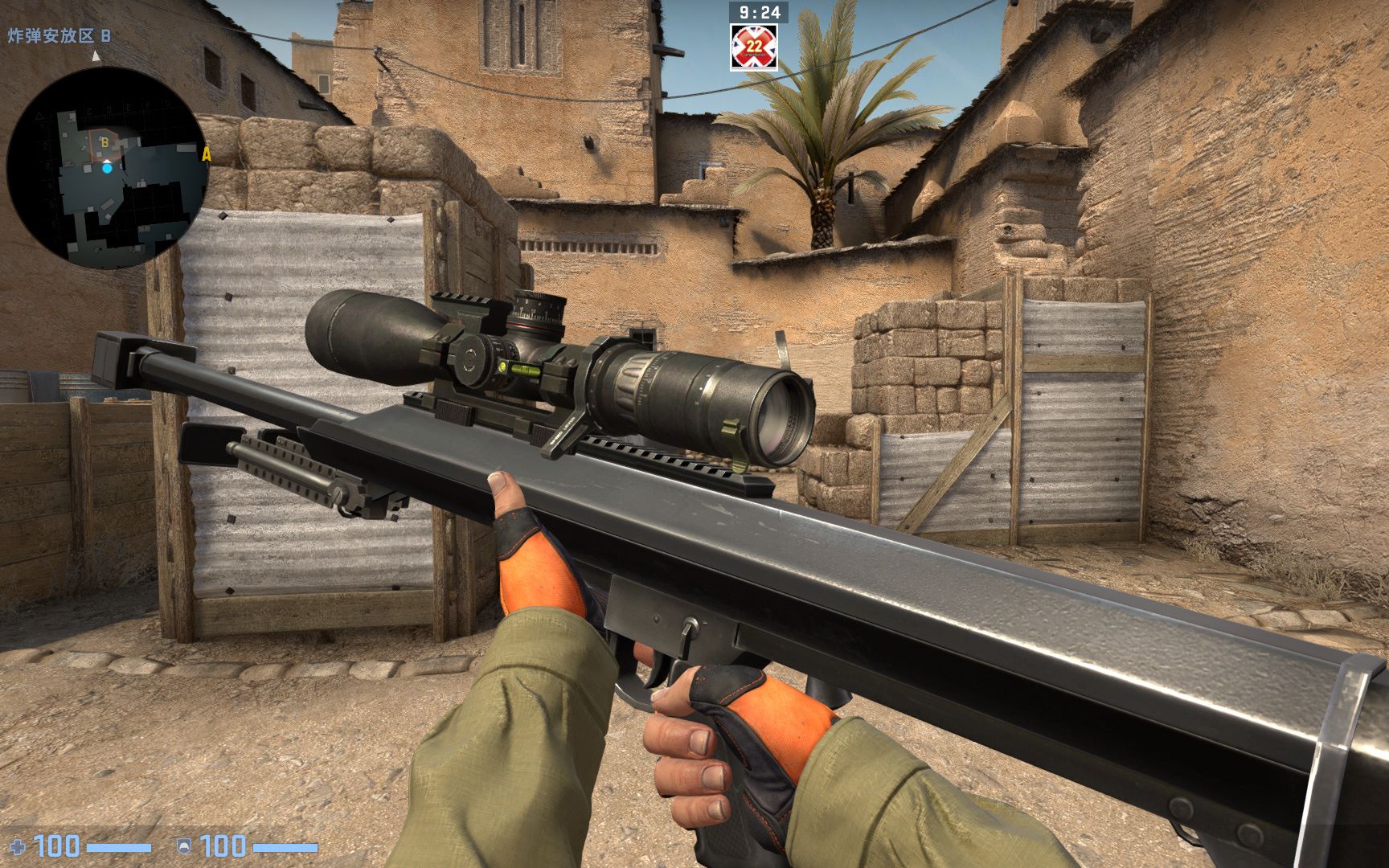 【csgo】反器材大狙-巴雷特m99 amr