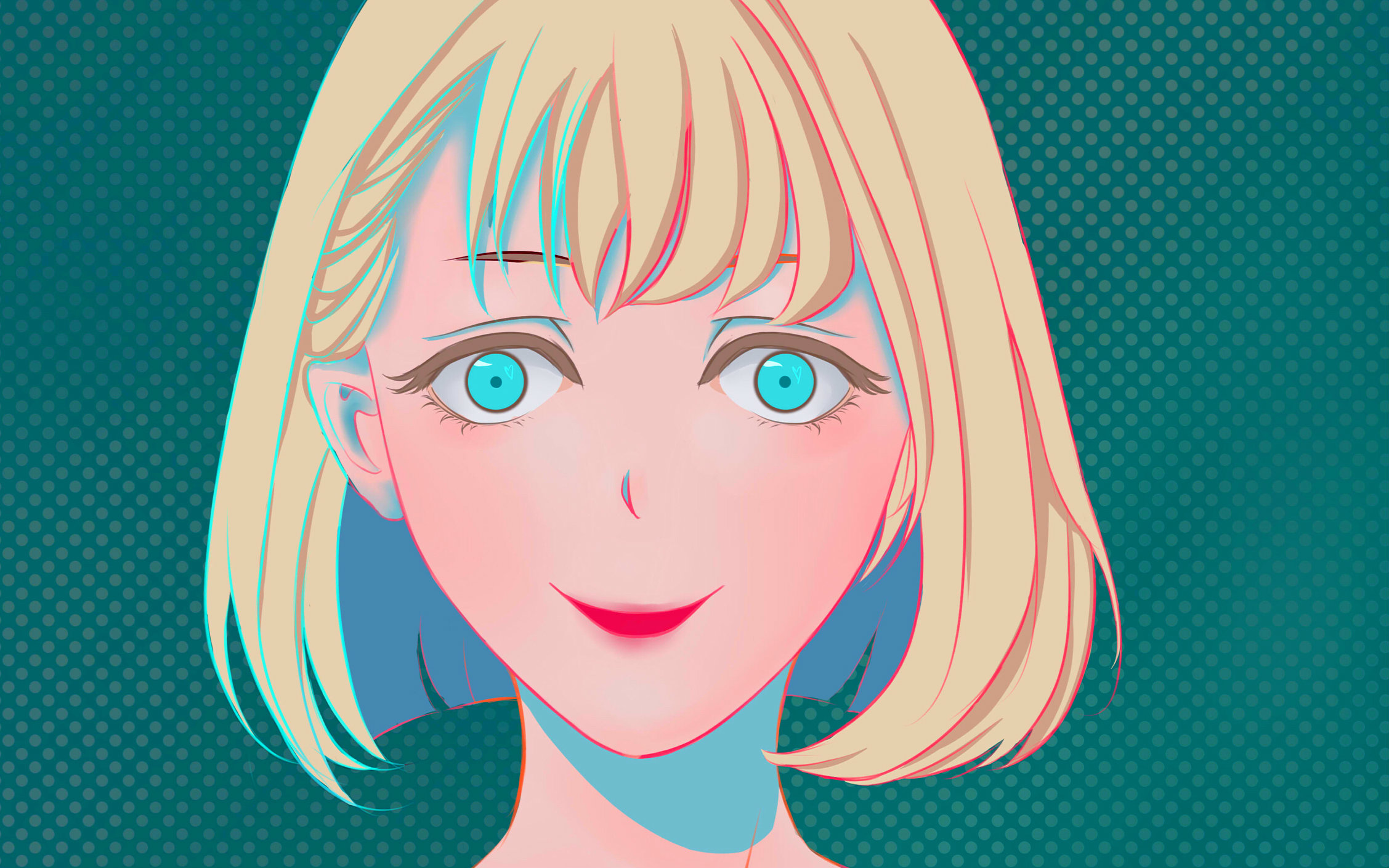 【sai】哈莉同人?一个短头发的惊呆girl