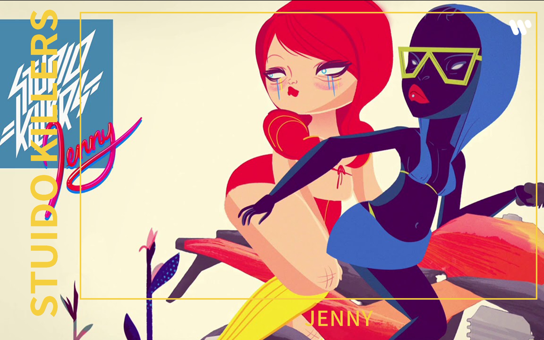 Jenny是我最好的朋友【中英歌词】Studio Killers  Jenny (I Wanna Ruin Our Friendship)|官方MV哔哩哔哩bilibili