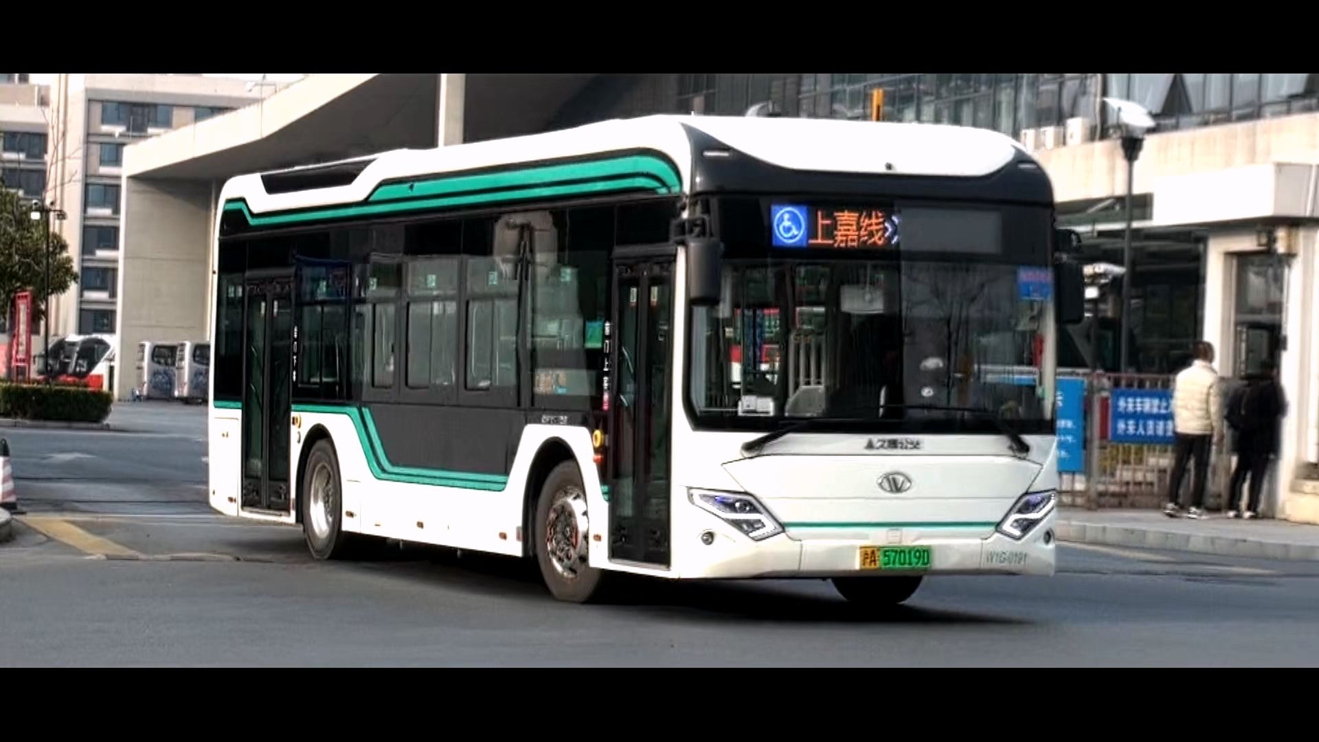 上海公交 巴士三公司 上嘉线 w1g-0191