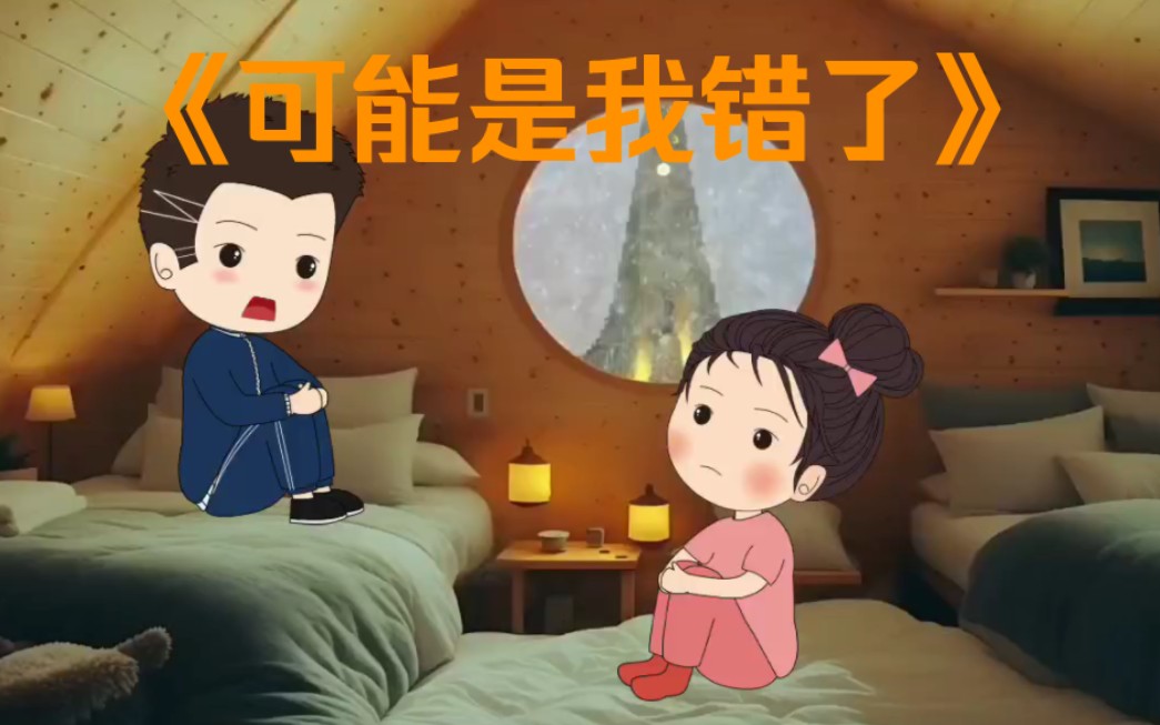 "我想了很久,可能真的是我错了…"
