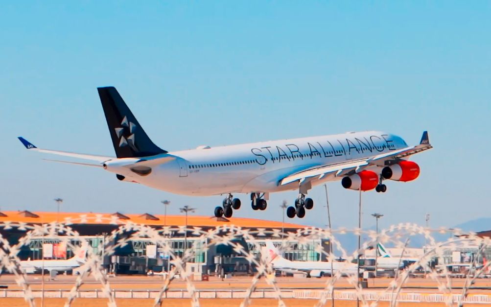 首都机场zbaa 01跑道拍机 2019.01.