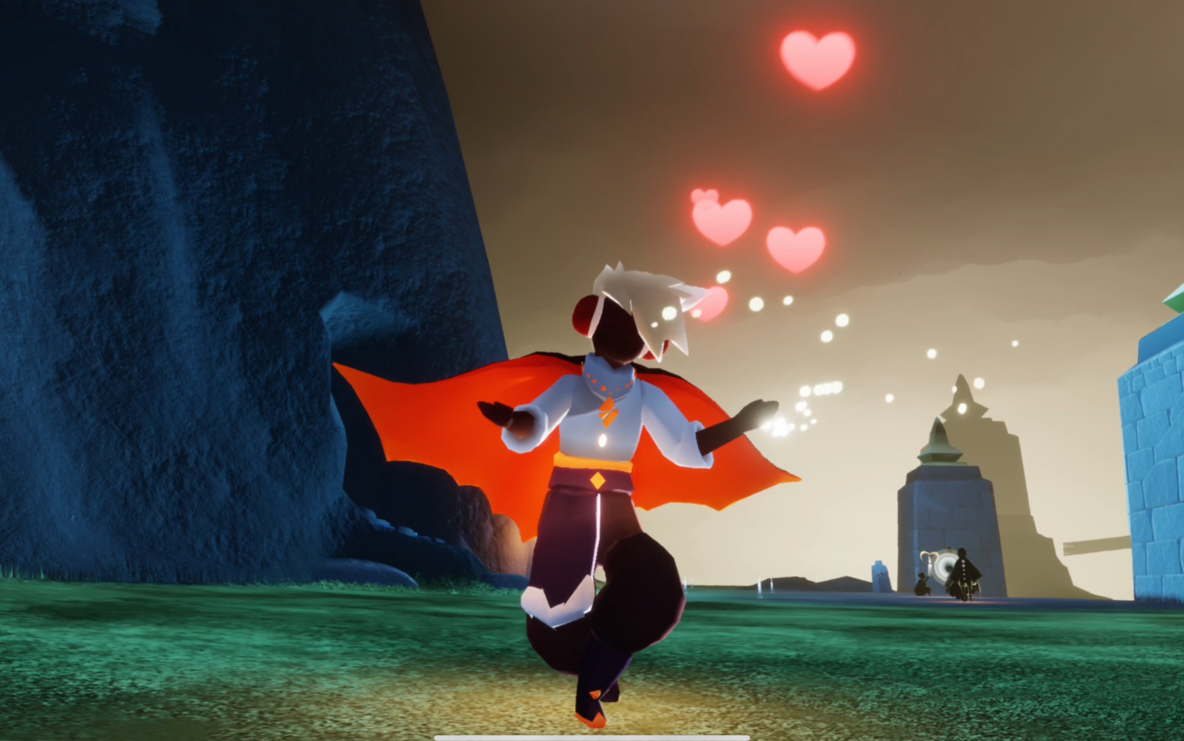 当你把光遇玩成乙女游戏时