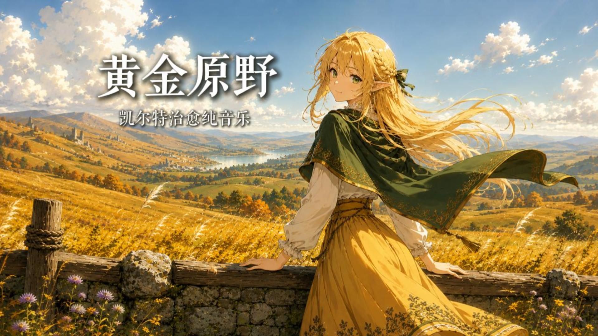 【沉浸长笛】金风巡礼的温柔原野 ? 极致治愈的史诗纯音 | 深度专注/精神降噪