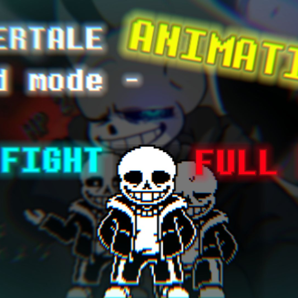 传说之下困难模式第一阶段】UNDERTALE HARD MODE sans fight!!