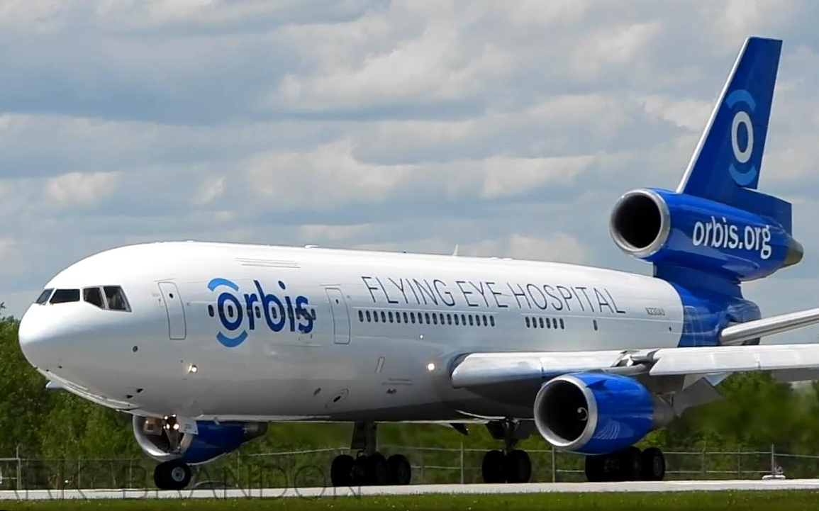第三代奥比斯眼科飞机医院 - md-10-30渥太华国际机场起飞(2020/10)