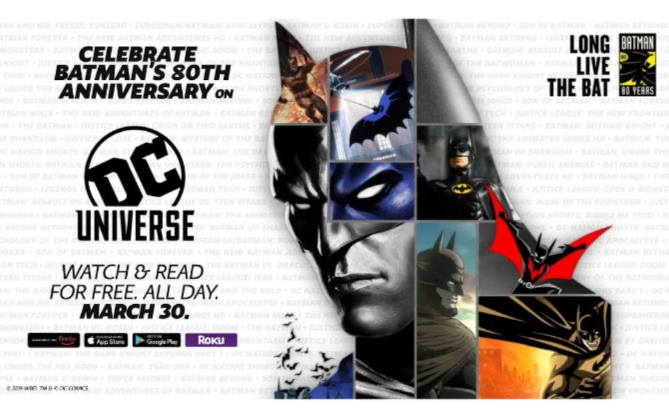 蝙蝠侠80周年官方宣传片