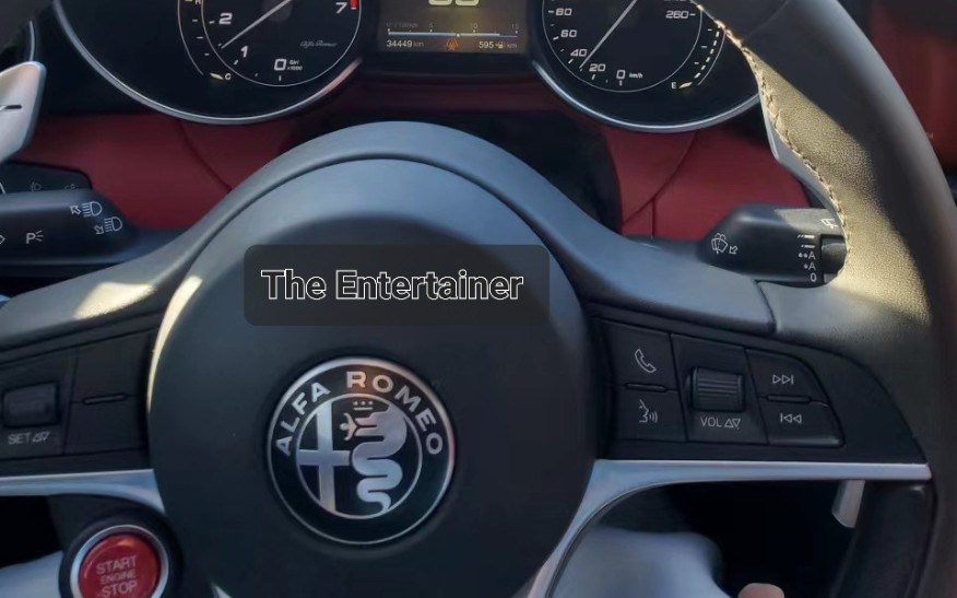 [图]Piano《The Entertainer》Alfa Romeo-Giulia 无牌音响 音乐台