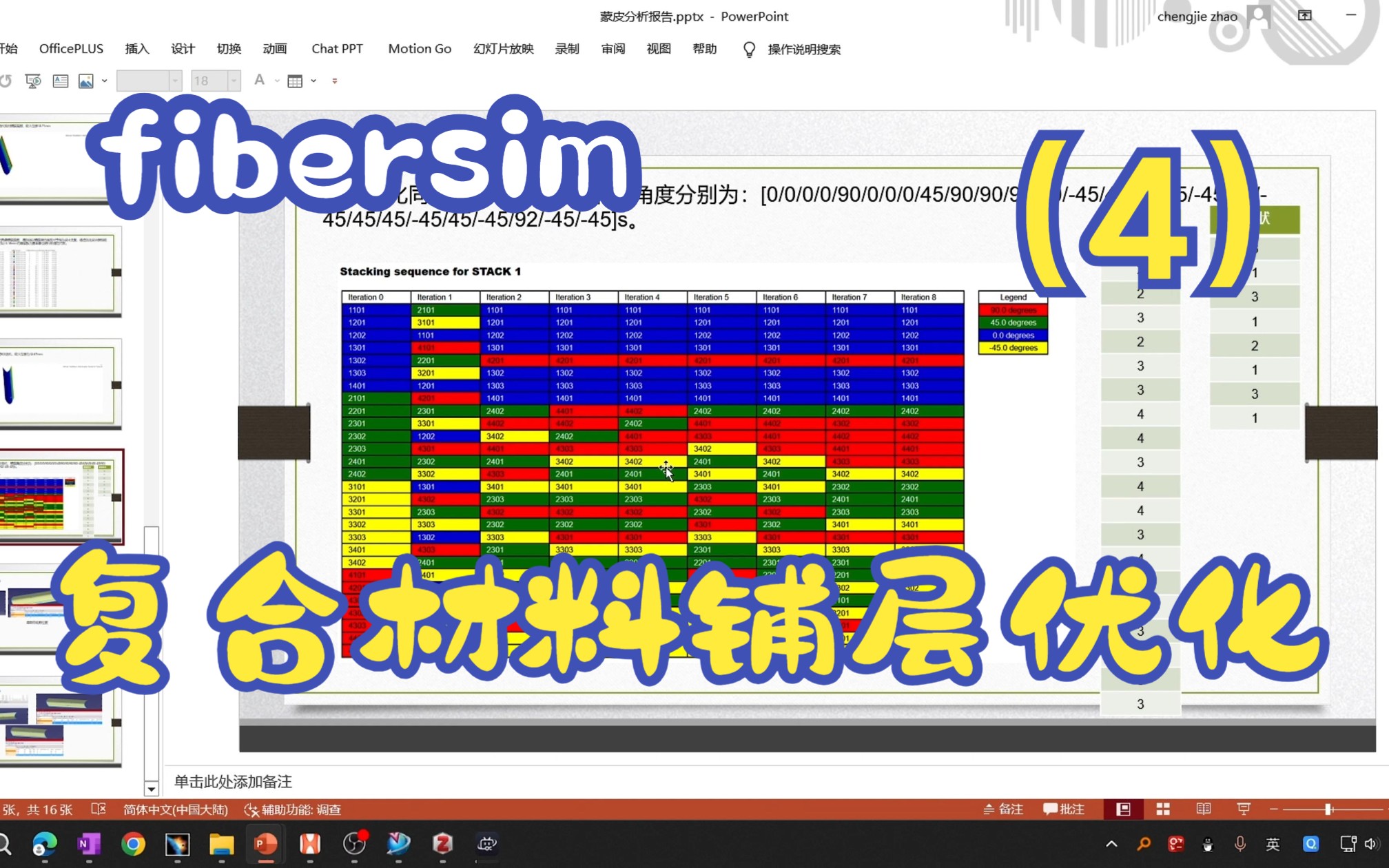 Optistruct+Fibersim复合材料铺层优化分析(4)哔哩哔哩bilibili