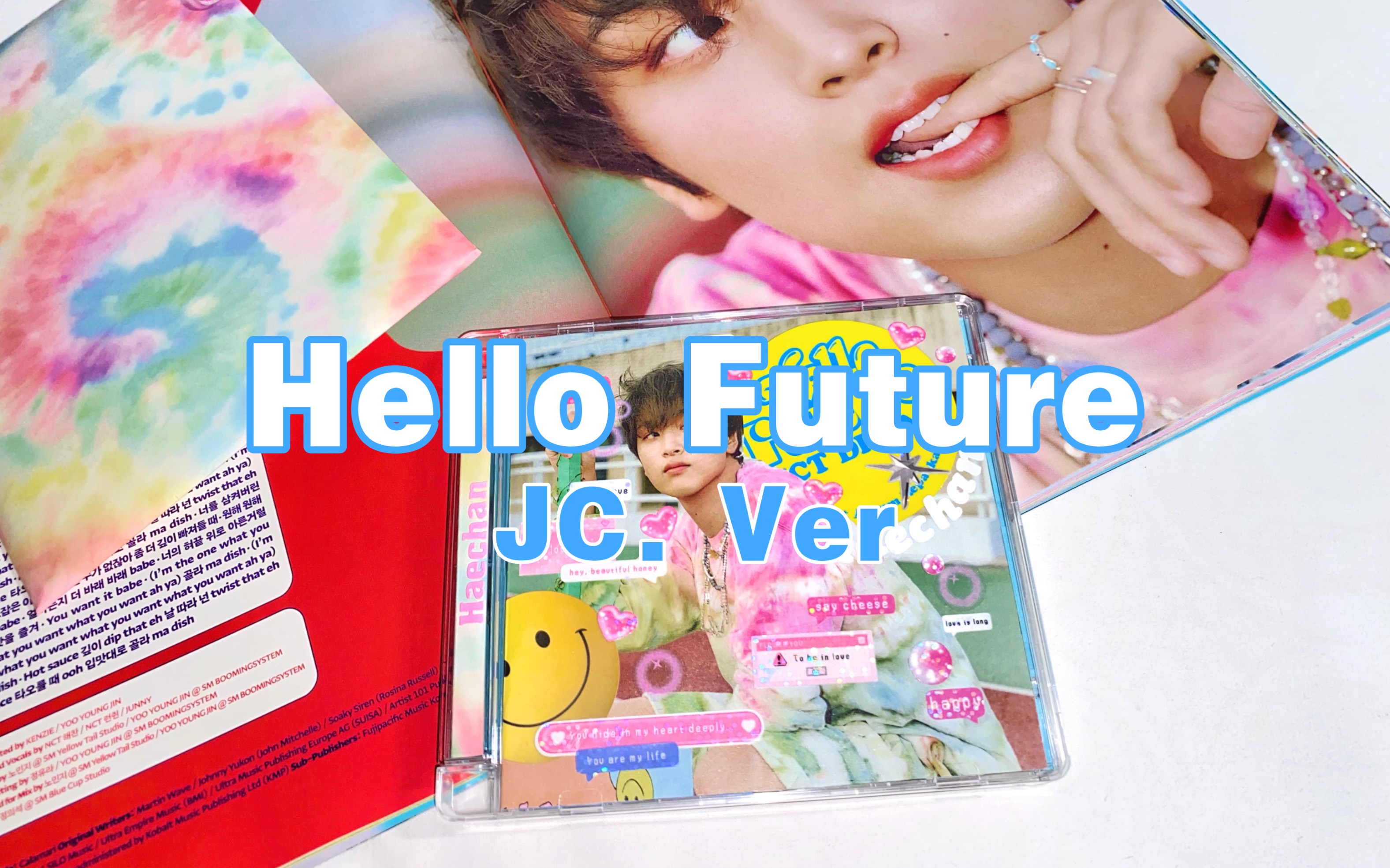 手工分享*|拥有一张餐餐单封hello future的jc专辑|jewelry case专辑改造|NCT DREAM正规一 后续专辑|李楷灿 haechan哔哩哔哩bilibili