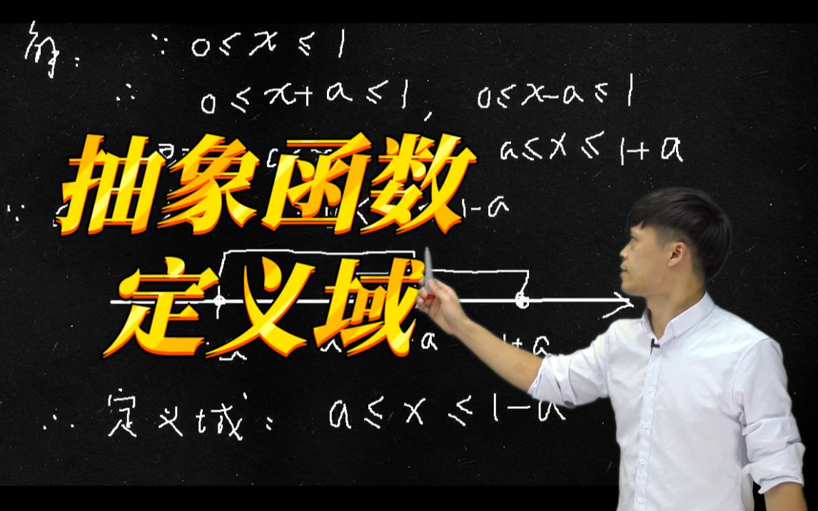 高數精品課高一基礎篇抽象函數定義域