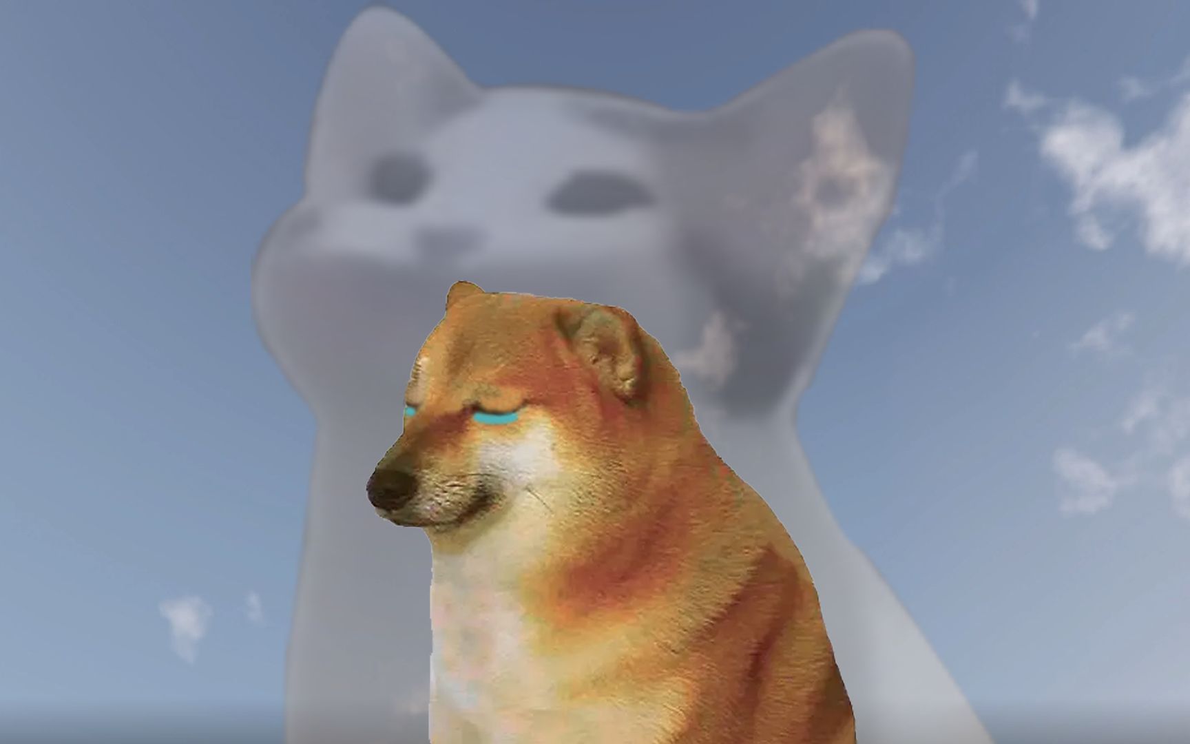 "谢谢你,cheems唯一的朋友"