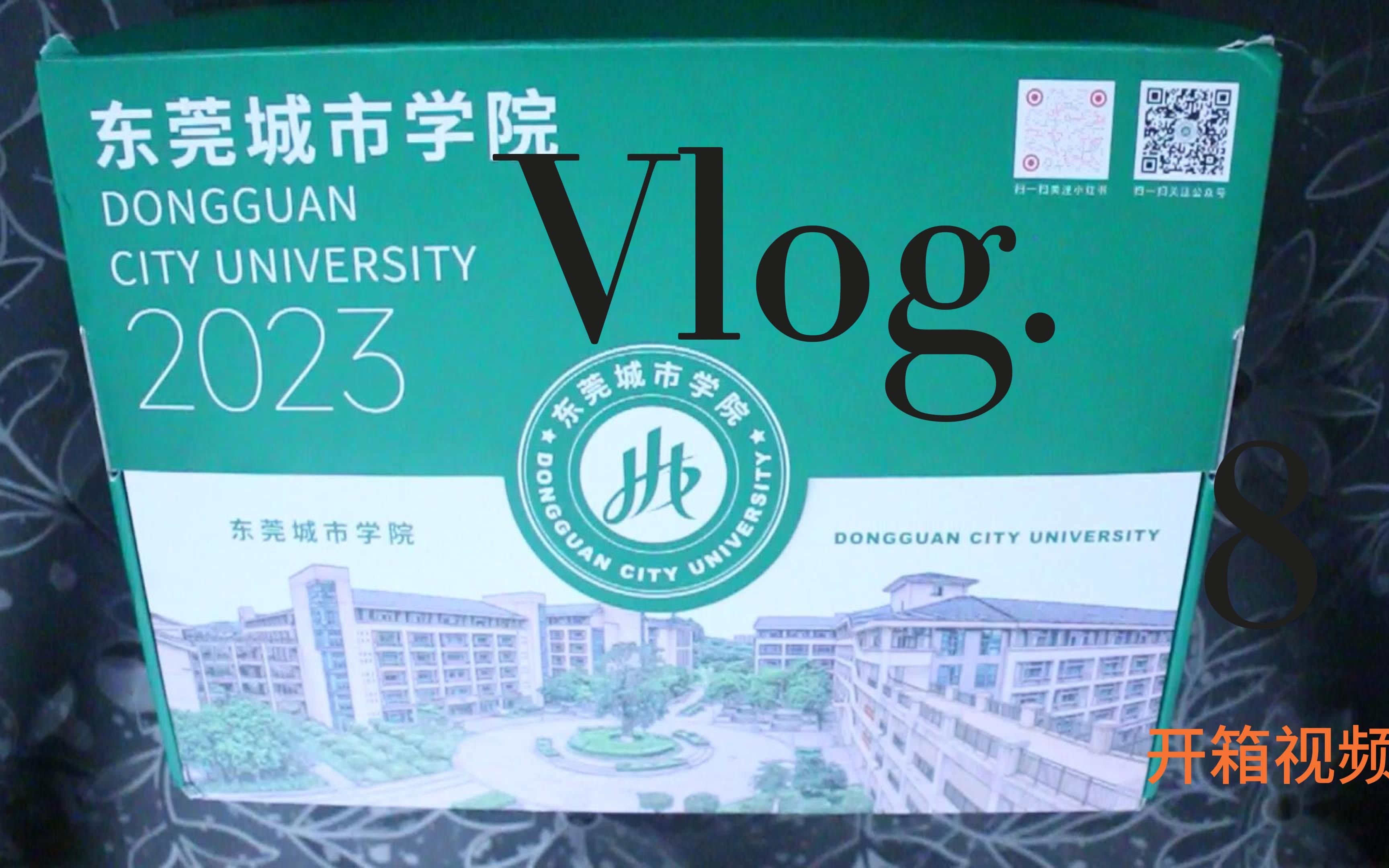 vlog之录取证书开箱视频(东莞城市学院)哔哩哔哩bilibili