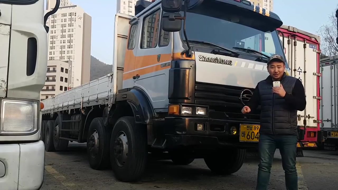 曾经的韩国双龙sy重卡_哔哩哔哩 (゜-゜)つロ 干杯~-bilibili