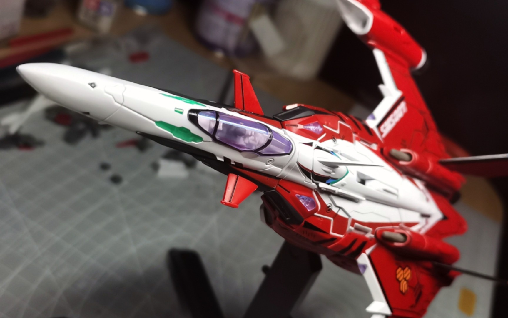 深夜拼胶-hg超时空要塞yf-29