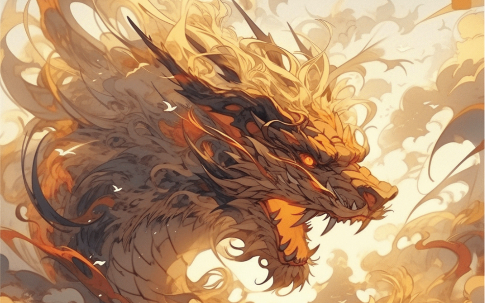 gpt出品|见金龙见好运!