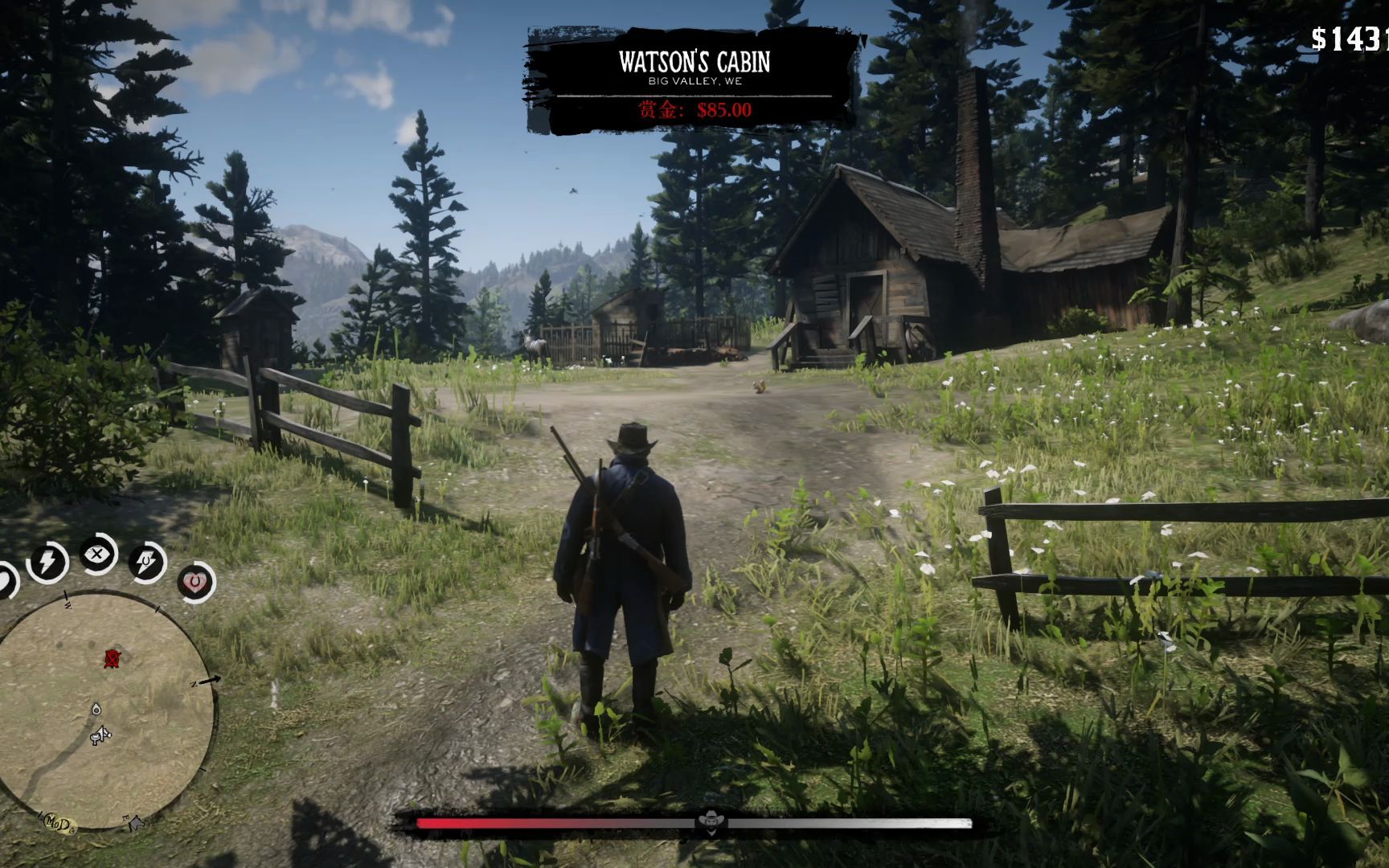 荒野大镖客2草莓镇北入室抢劫