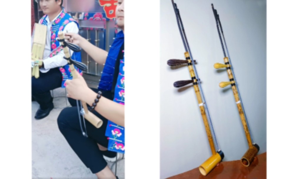 彝族乐器小二胡