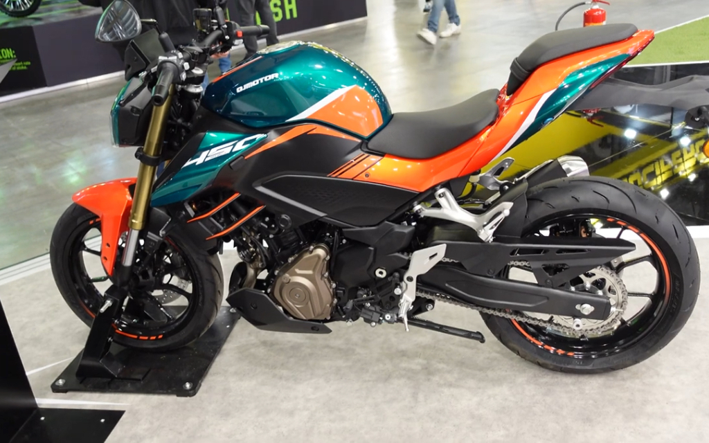 钱江米兰车展450srk实拍