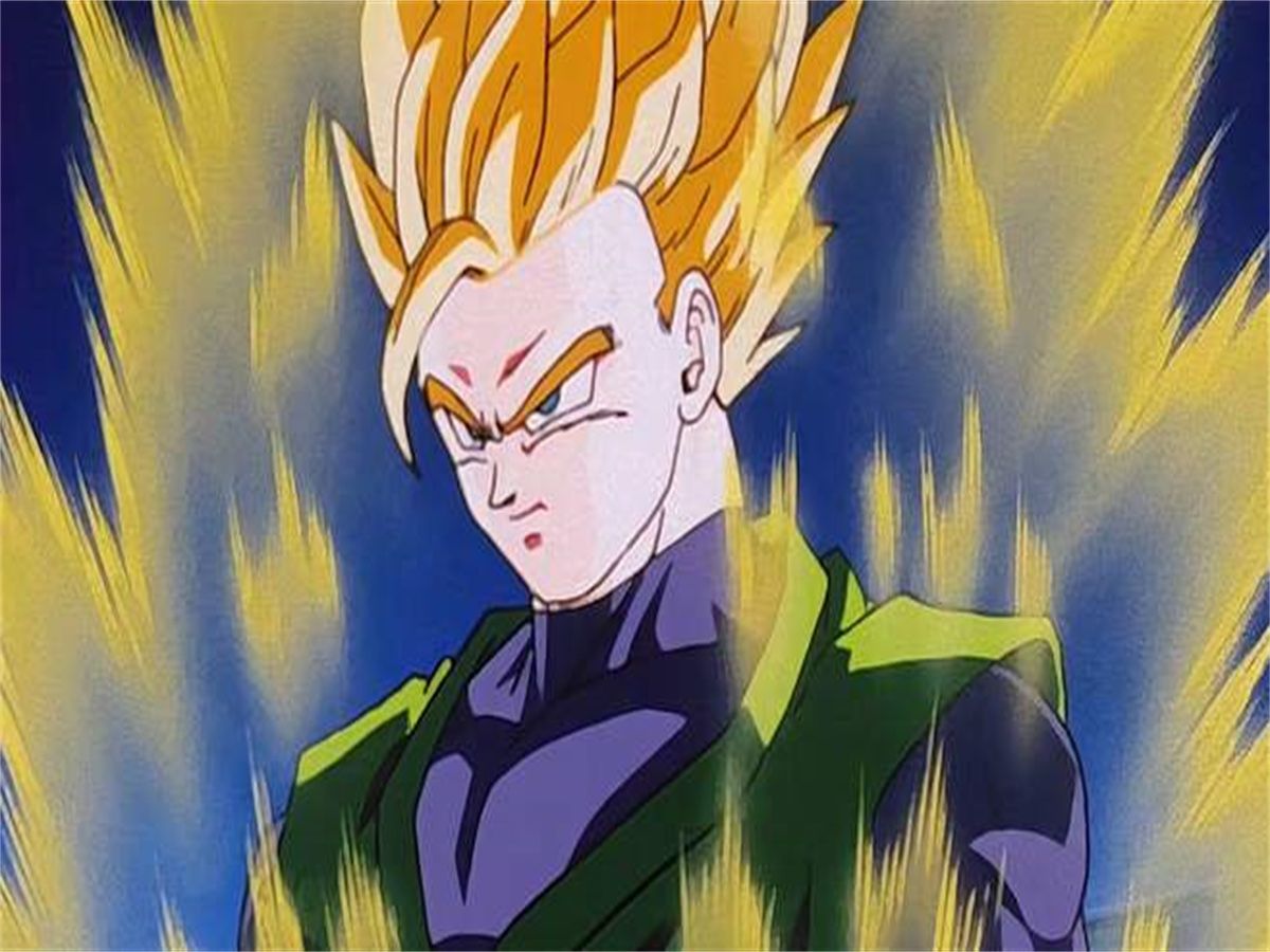 变身超赛二的悟饭被榨干了