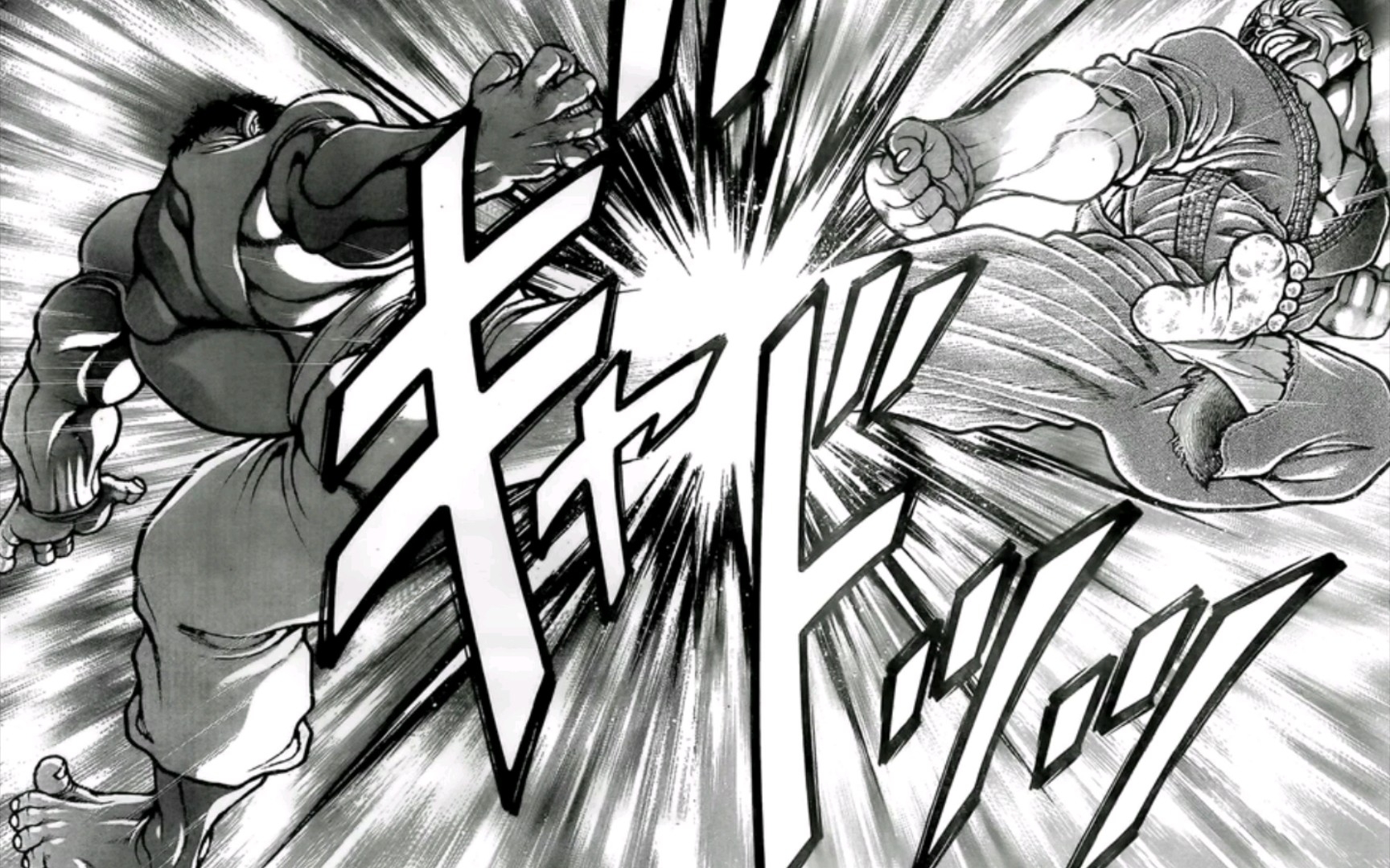 【刃牙最新话】独步,我的超人!