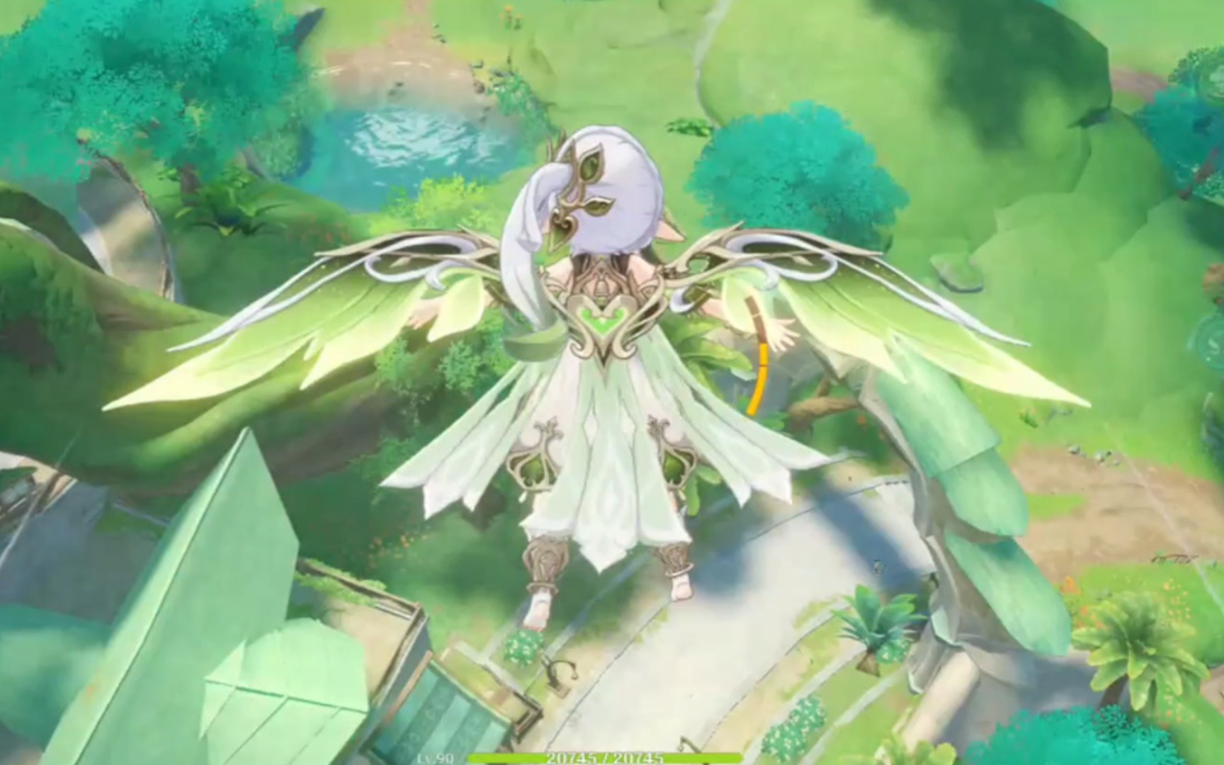 【原神】须弥风之翼跟纳西妲完美适配