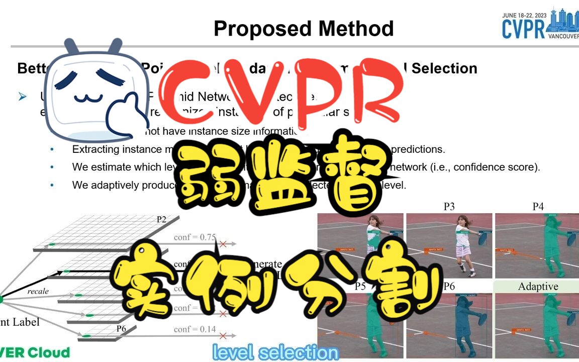 [图]CVPR 2023 | 通过点引导的掩码表示进行弱半监督的实例分割