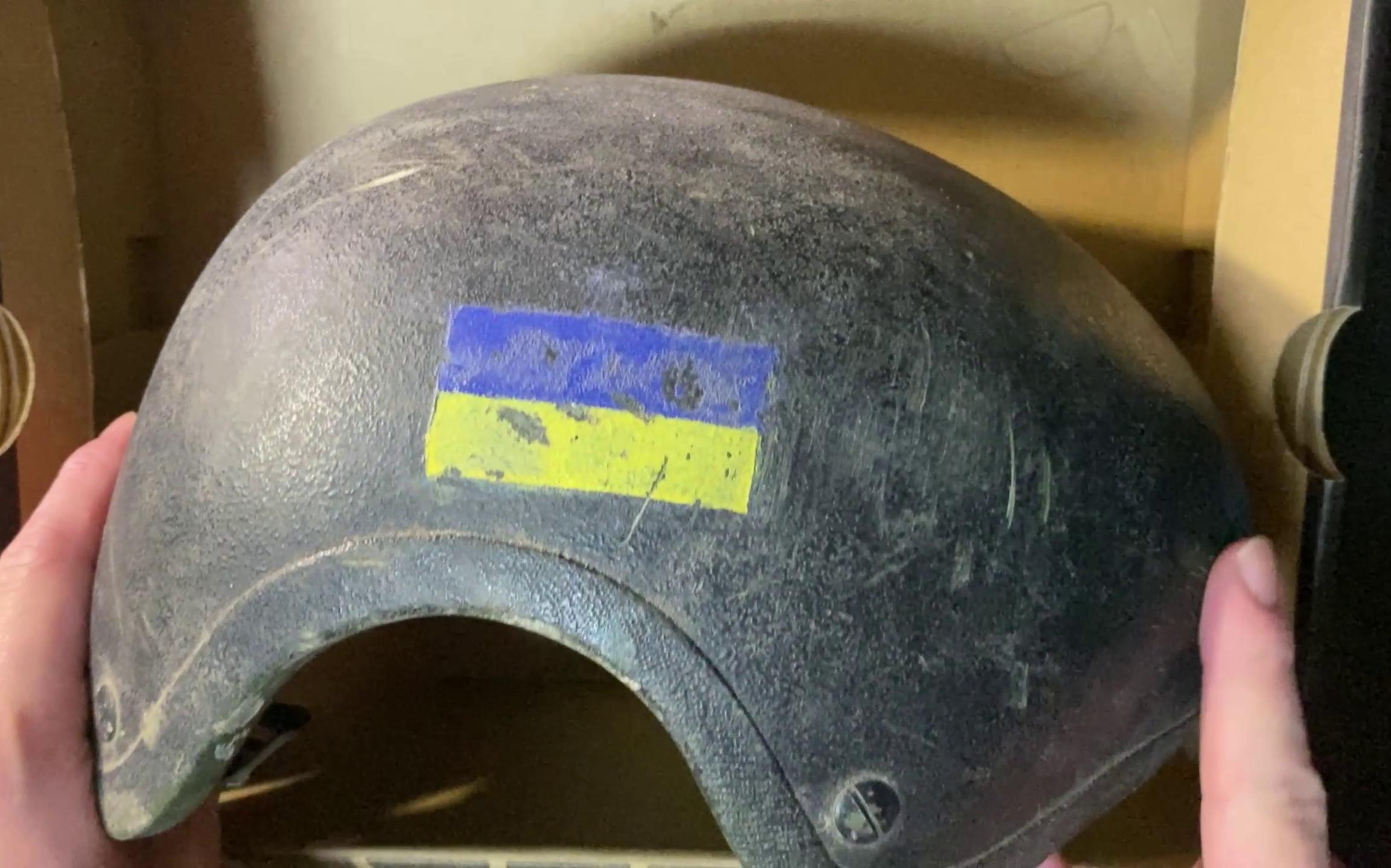 俄罗斯援助乌克兰6b48装甲防弹头盔 开箱