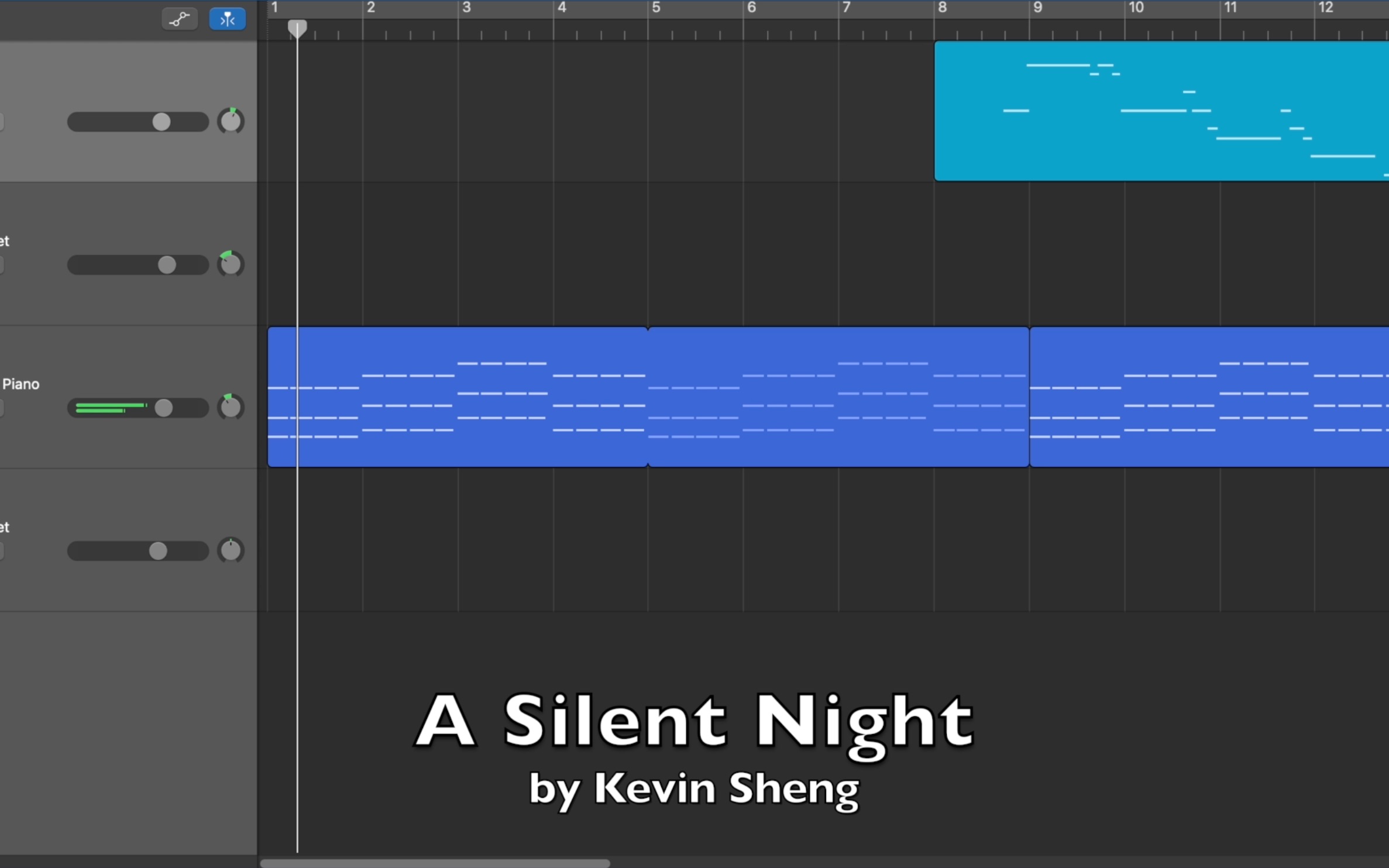 [图]原创圣诞主题音乐：A Silent Night - 寂静之夜 （或平安夜）