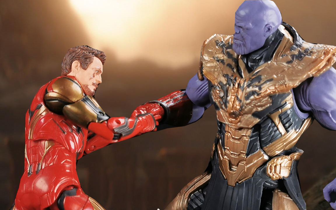 就冲头雕和配件就值了复联4孩之宝marvellegendssaga系列钢铁侠灭霸