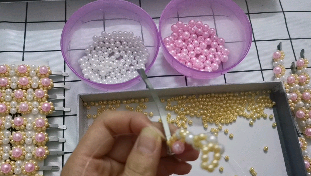 正规厂家直发的手工活,发夹加工费一元一个