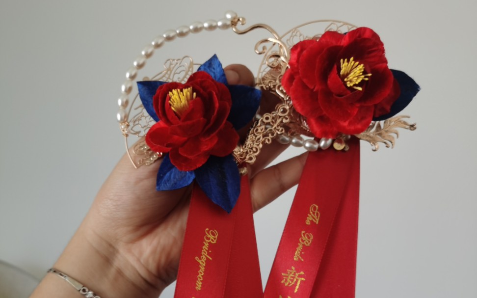 绒花 胸花,疫情阻止了相见,那就换一种形式送上祝福吧!