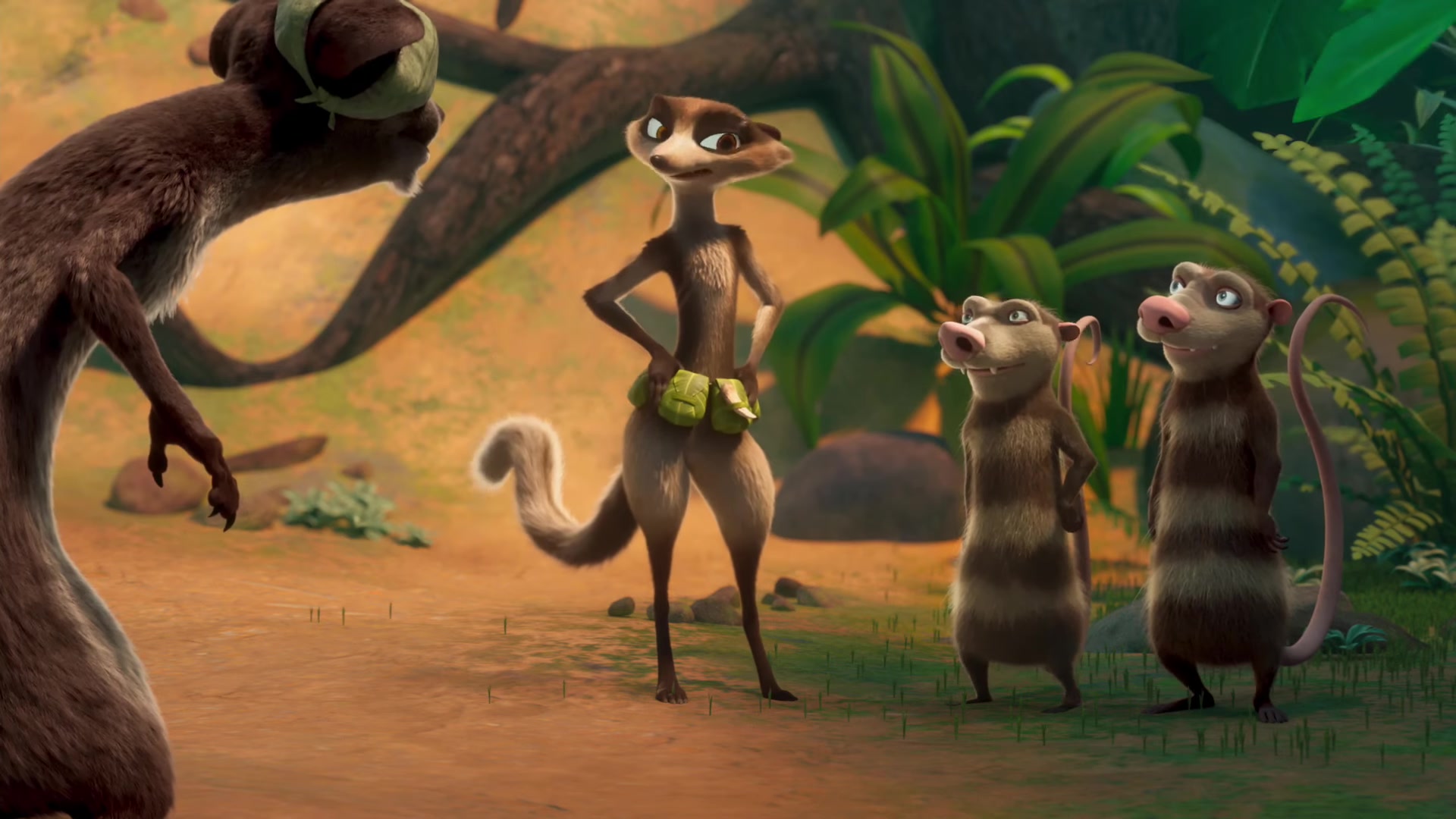 巴克野生动物冰河时代历险记-官方"哺乳动物执行任务"剪辑(2022年)