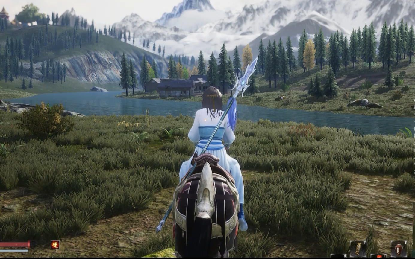 在这款游戏里疯狂骑马!