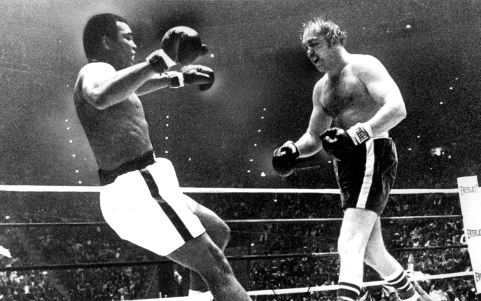 [图]洛奇原型，传奇之夜！幸存者Chuck Wepner VS 拳王阿里Muhammad Ali