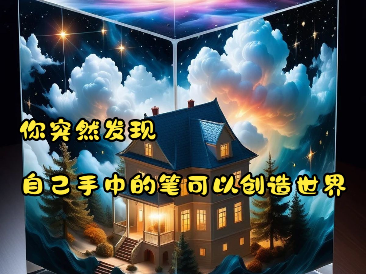 [图]你突然发现，自己手中的笔可以创造世界