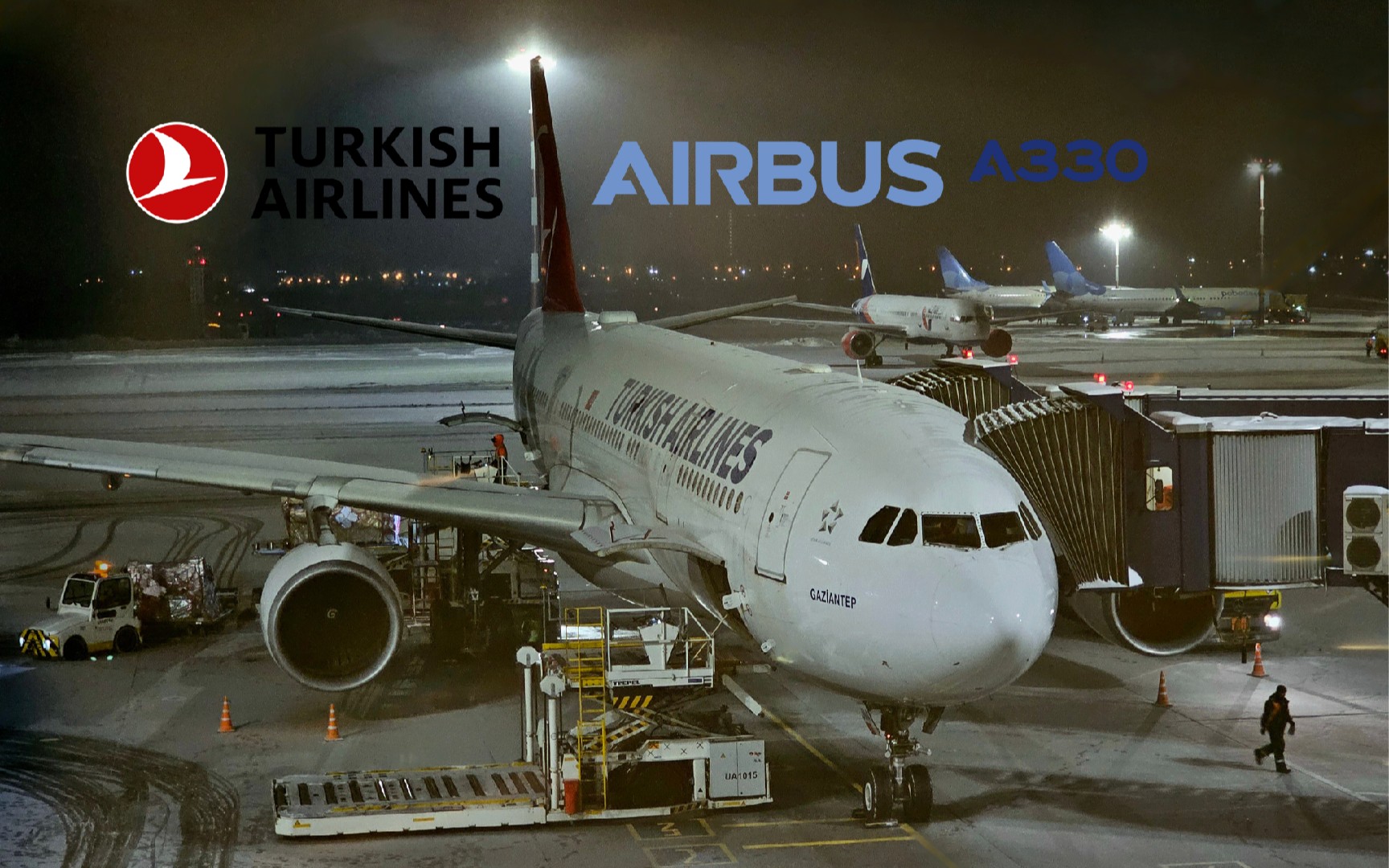 土耳其航空a332 莫斯科→伊斯坦布尔