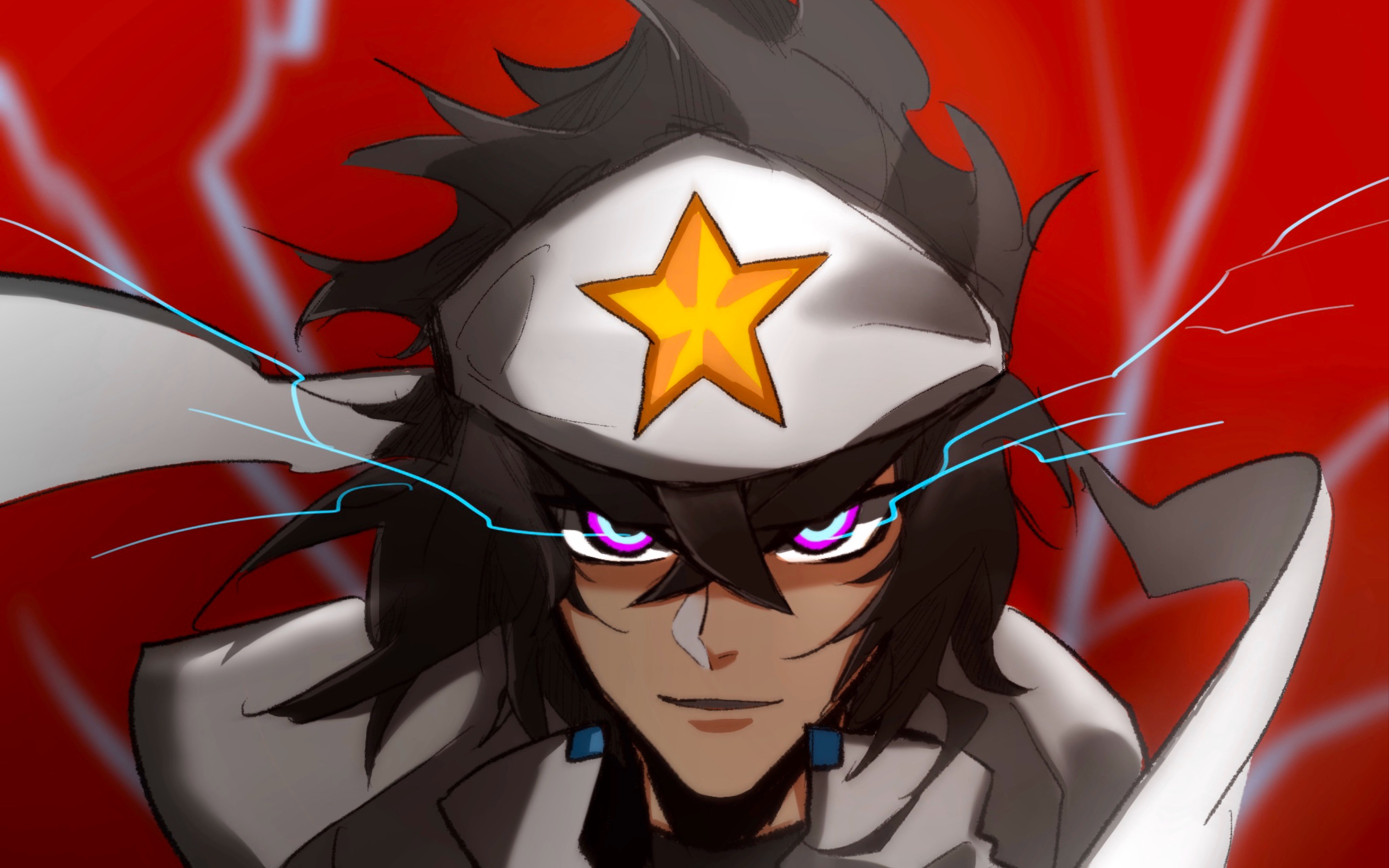 雷狮雷电法王绘制过程