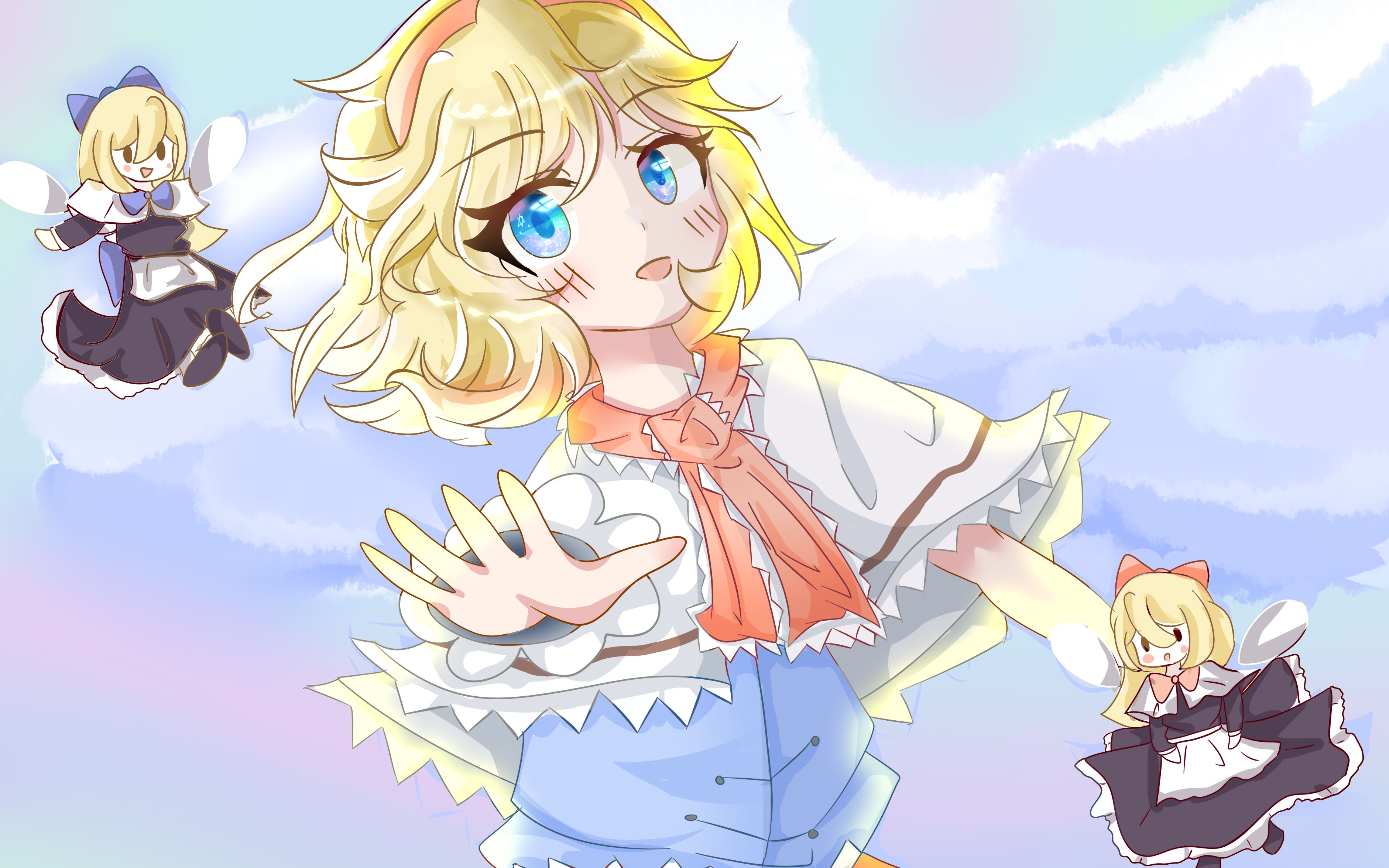 【东方/绘画过程】七色的人偶师( 31 )