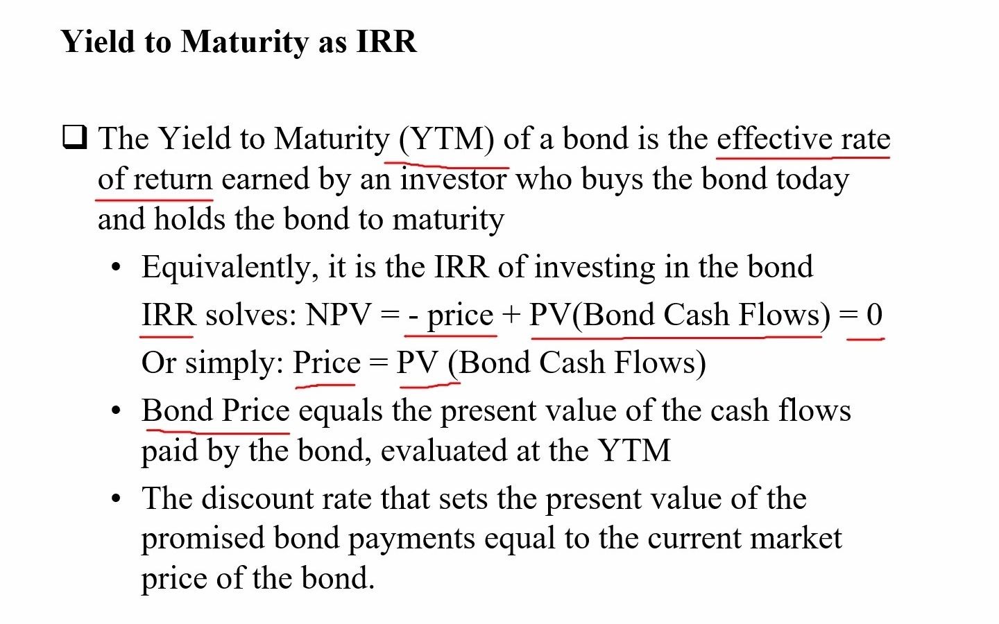 [图]金融学 Finance Lecture 3-2 Yield to Maturity